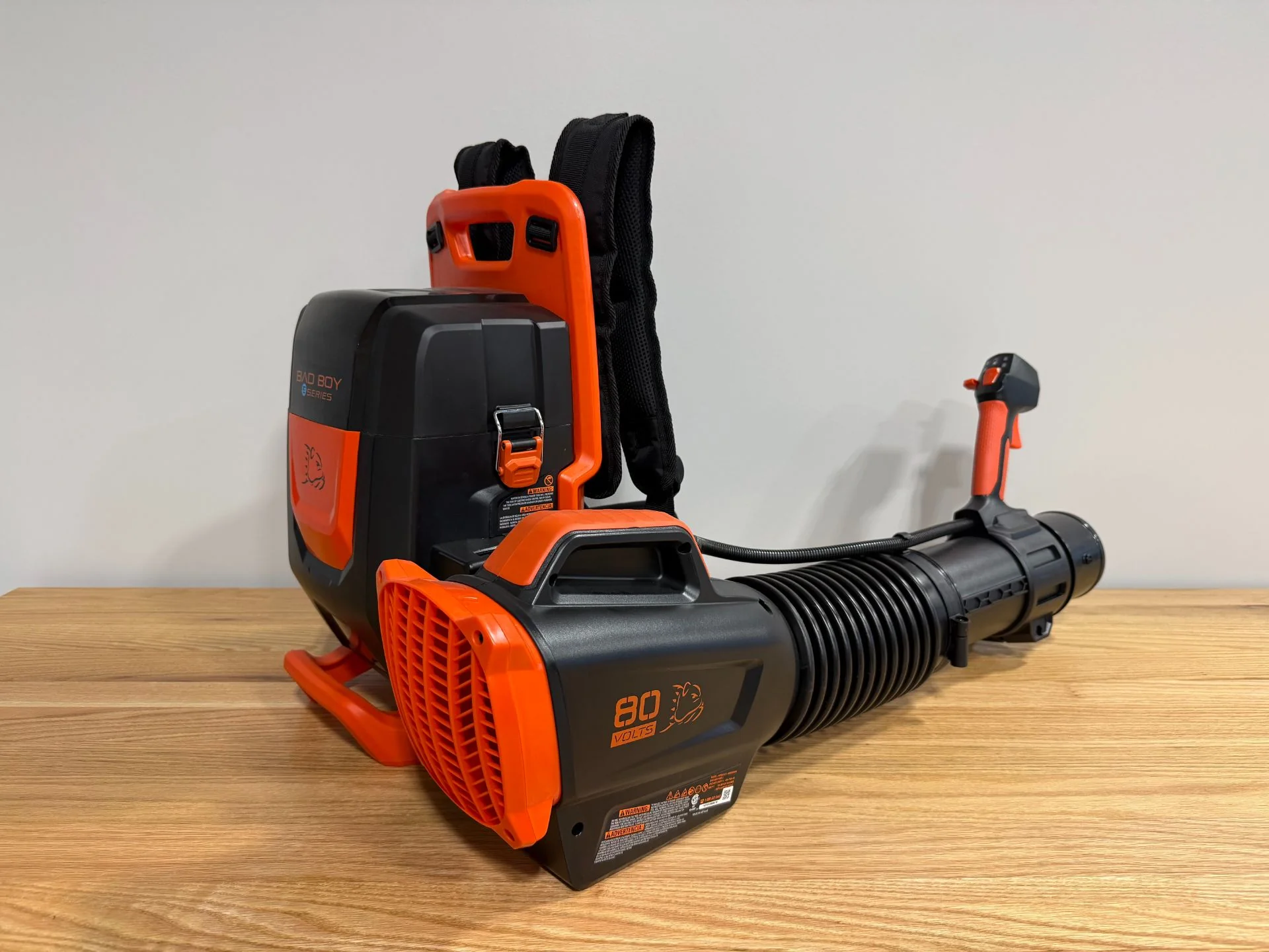 Bad Boy E-Series 80V Dual Port Backpack Blower With 5AH Battery for Sale - 088-7510-00