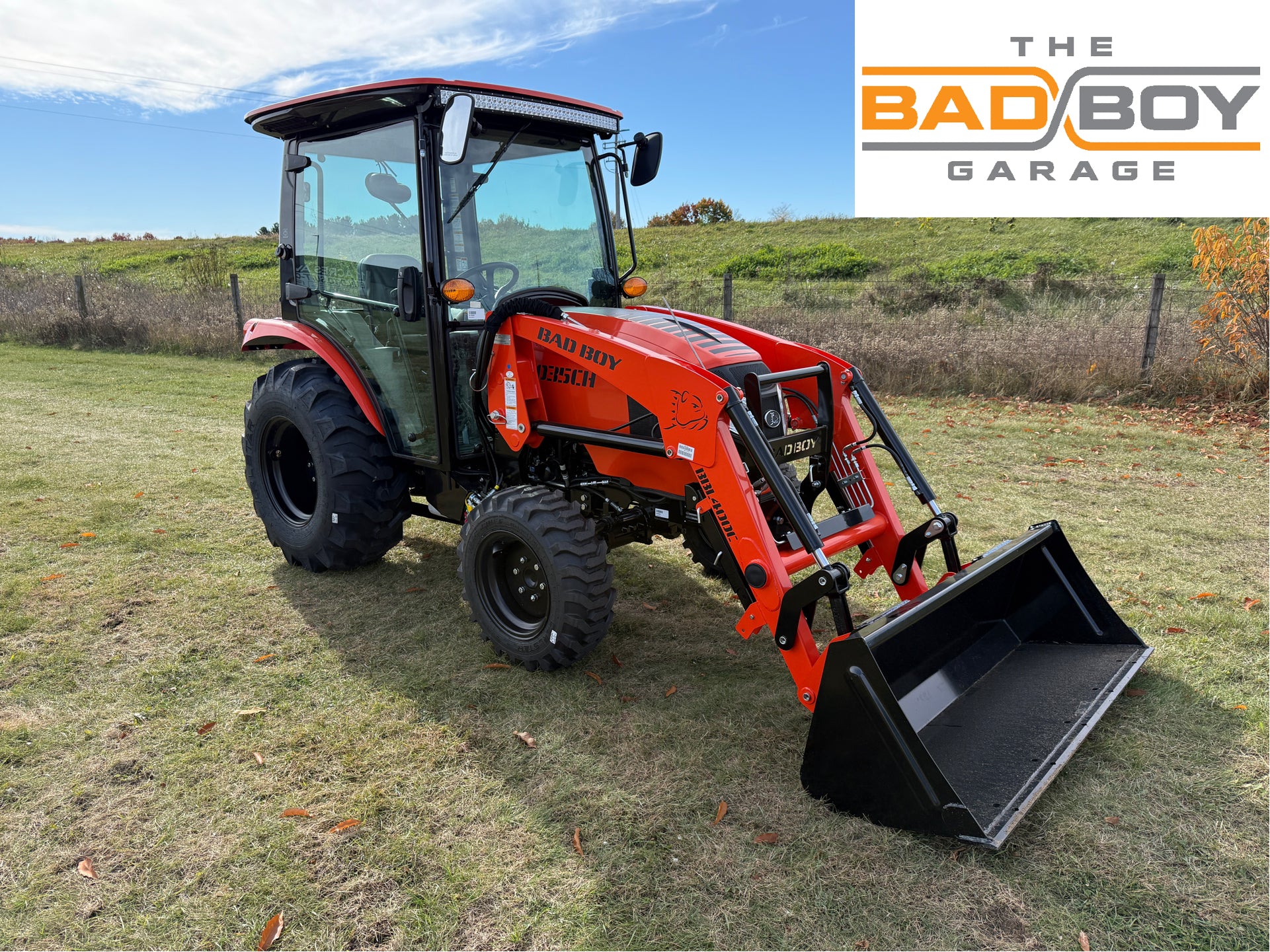 Bad Boy 4035CH Cab Tractor w/ Loader - Implement and Trailer Packages Available!