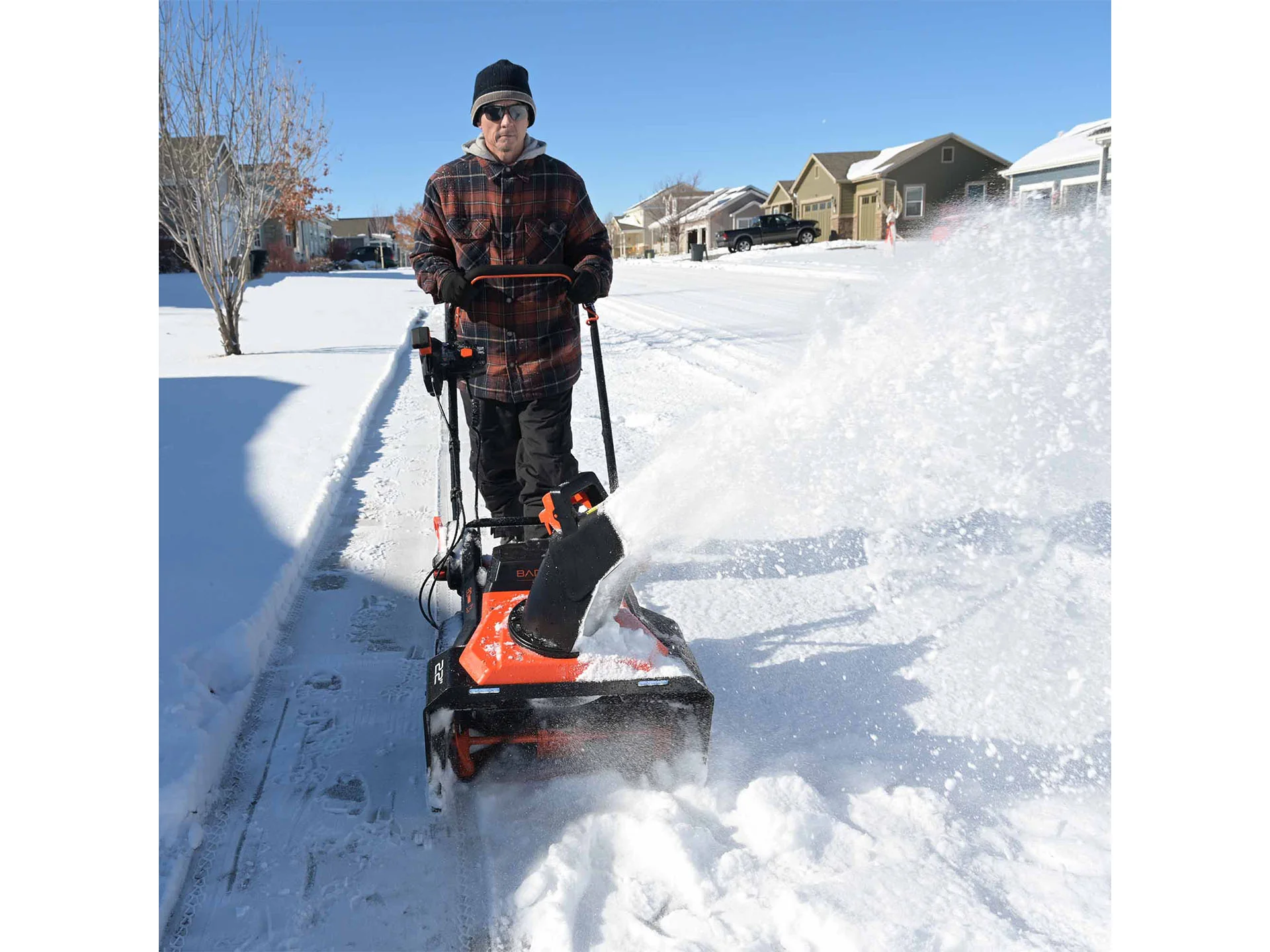 Bad Boy Mowers E-Series 80V Snow Thrower For Sale - 088-7662-00 - Image 12